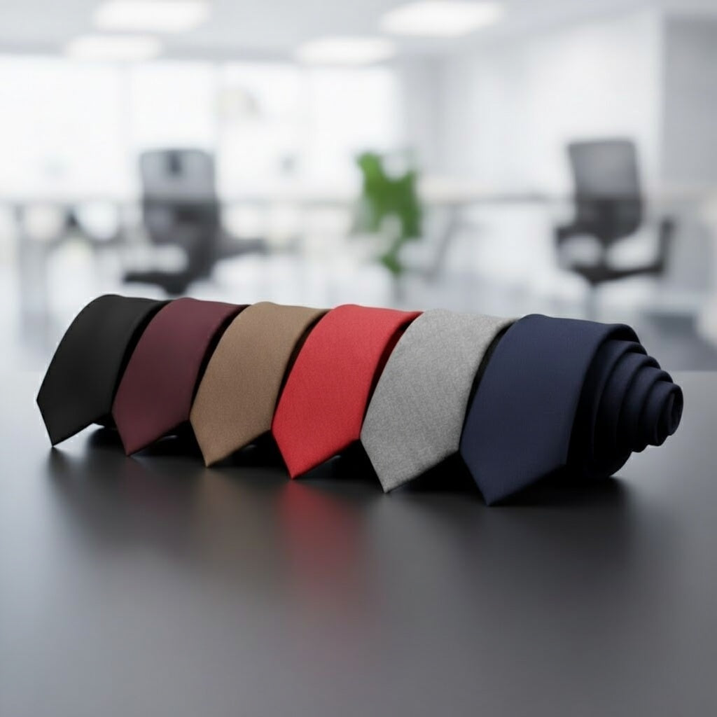 Cravates Coton Simple